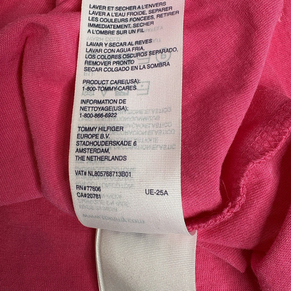 Tommy Hilfiger Women's‎ Pink Floral Casual Top Size 1X Preppy Coastal Casual - Picture 7 of 13